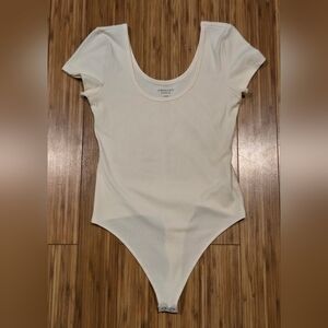 NWOT American Eagle Cream Bodysuit